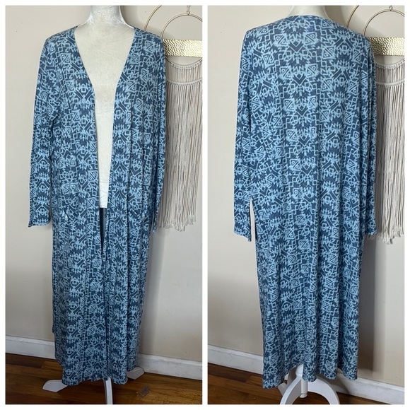 Lularoe • simply comfortable linen blend cardigan - Picture 1 of 8